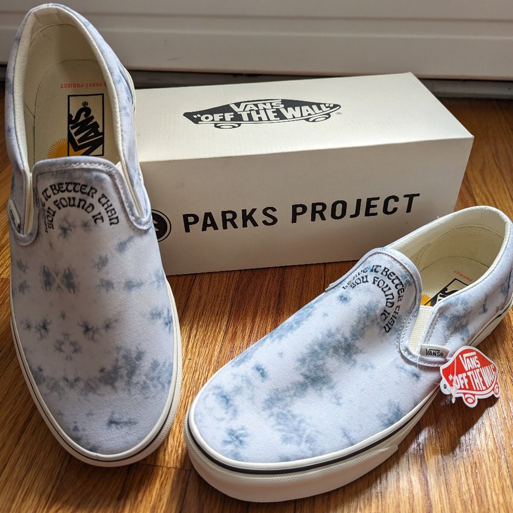 Vans Parks Project Classic Slip-Ons "Leave it Better Than You Found It"